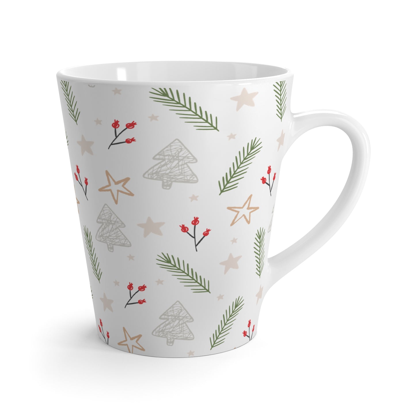 Noël Minimaliste - Tasse à Latté