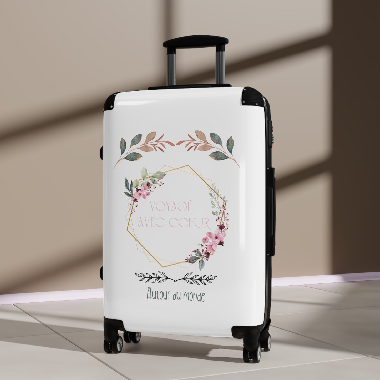 Cadre Florale - Valise